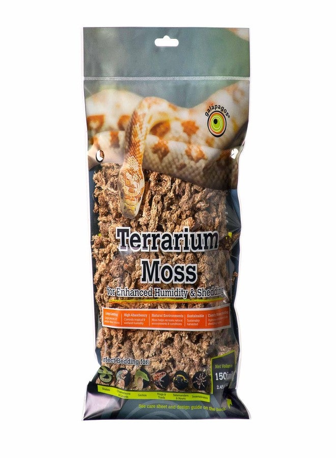 Galapagos (05201 Terrarium Sphagnum Moss, Blond, 150in3 Header Bag - Image 1